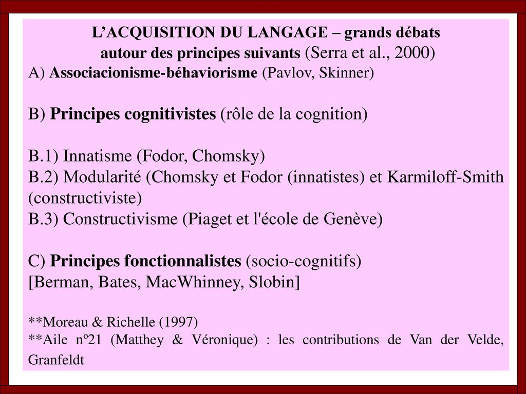 Le s approche s fonctionnaliste s et empiriques de l